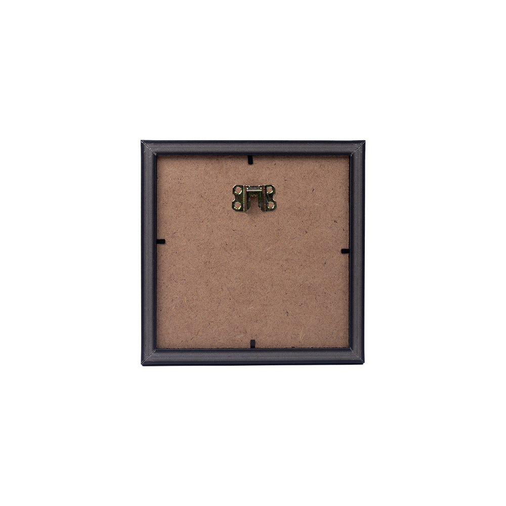 (15 x 15 cm) - 5D Diamond Painting - Cat  Matching Frame Combo