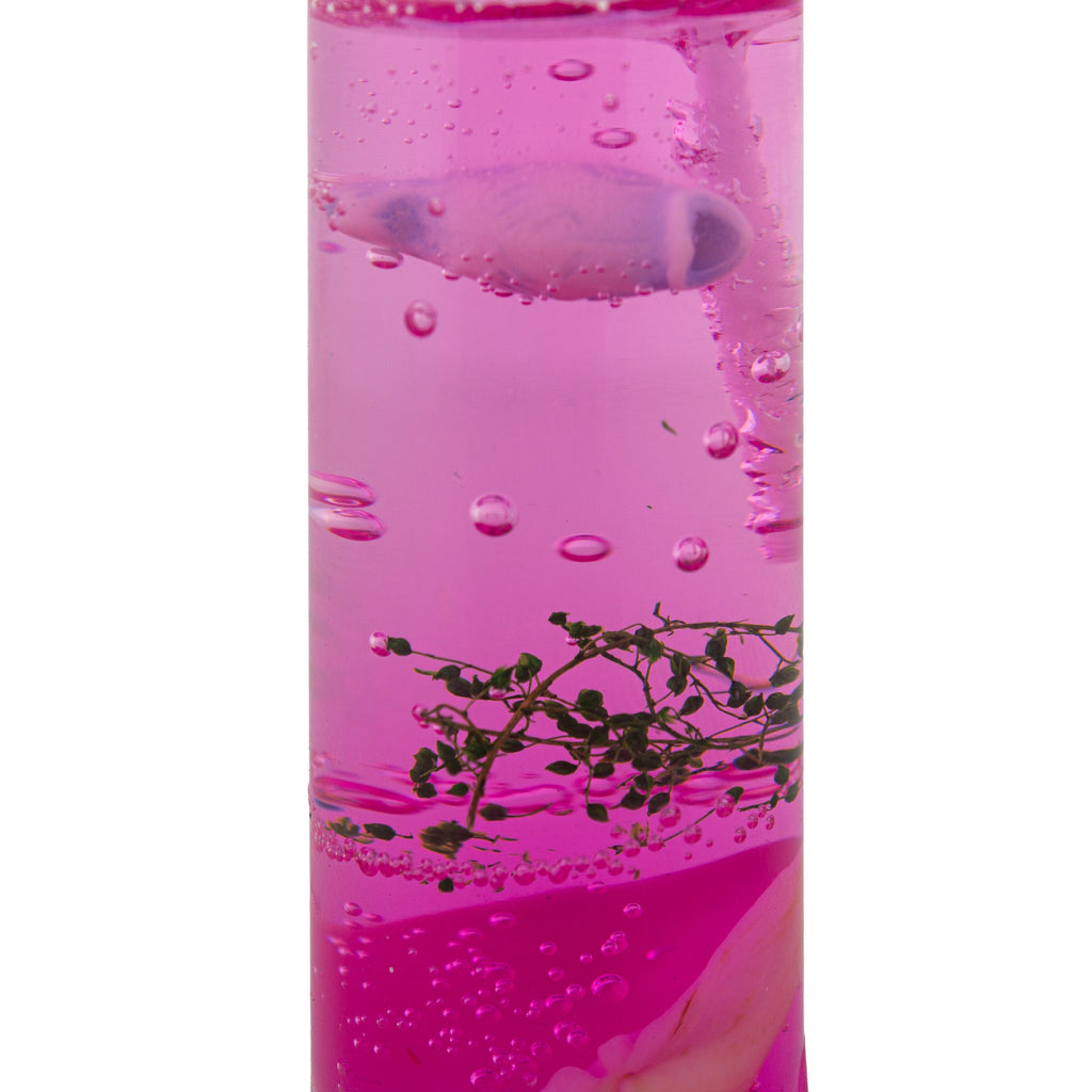 Scented Gel Candle in Glass Pink 8cm X 2.5cm 1pc