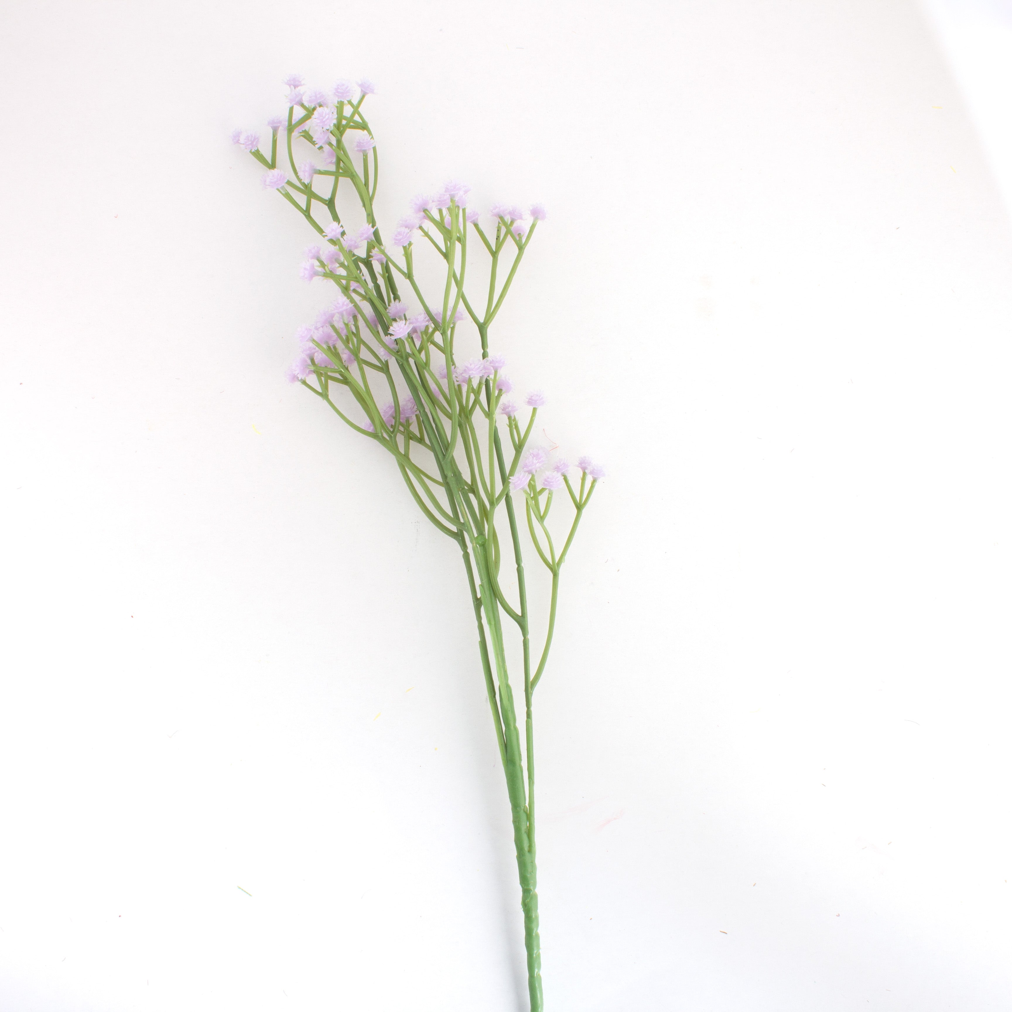 Artificial Flower Baby's Breath Silk Light Purple 4 Branches 65cm1 Bunch
