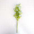 Artificial Flower Baby's Breath Silk Blue 5 Branches 26cm 1 Bunch