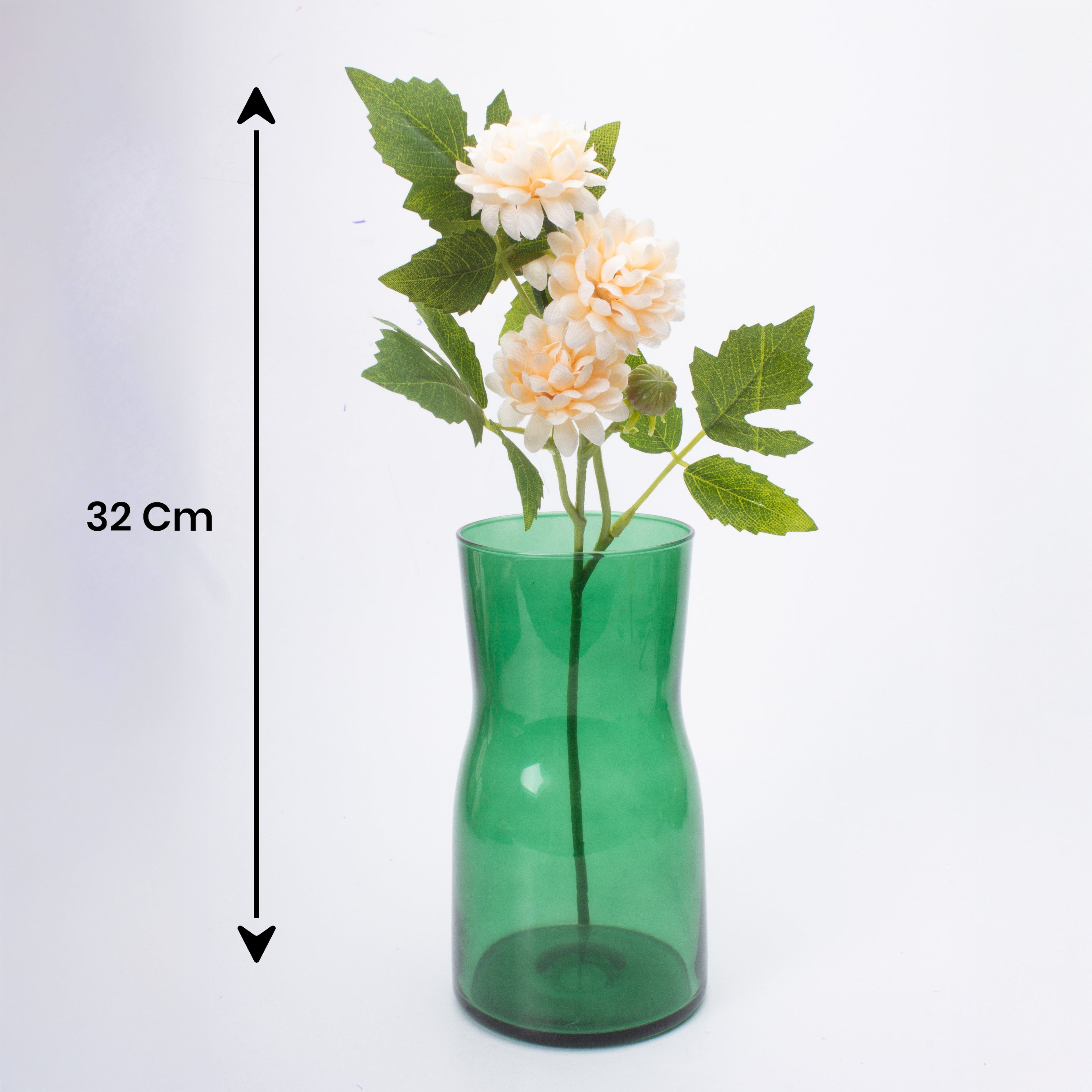Artificial Flower Dahlia 16cm Cream 1pc