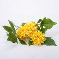 Artificial Flower Dahlia 16cm Yellow 1pc
