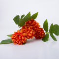 Artificial Flower Dahlia 16 cm Orange 1pc