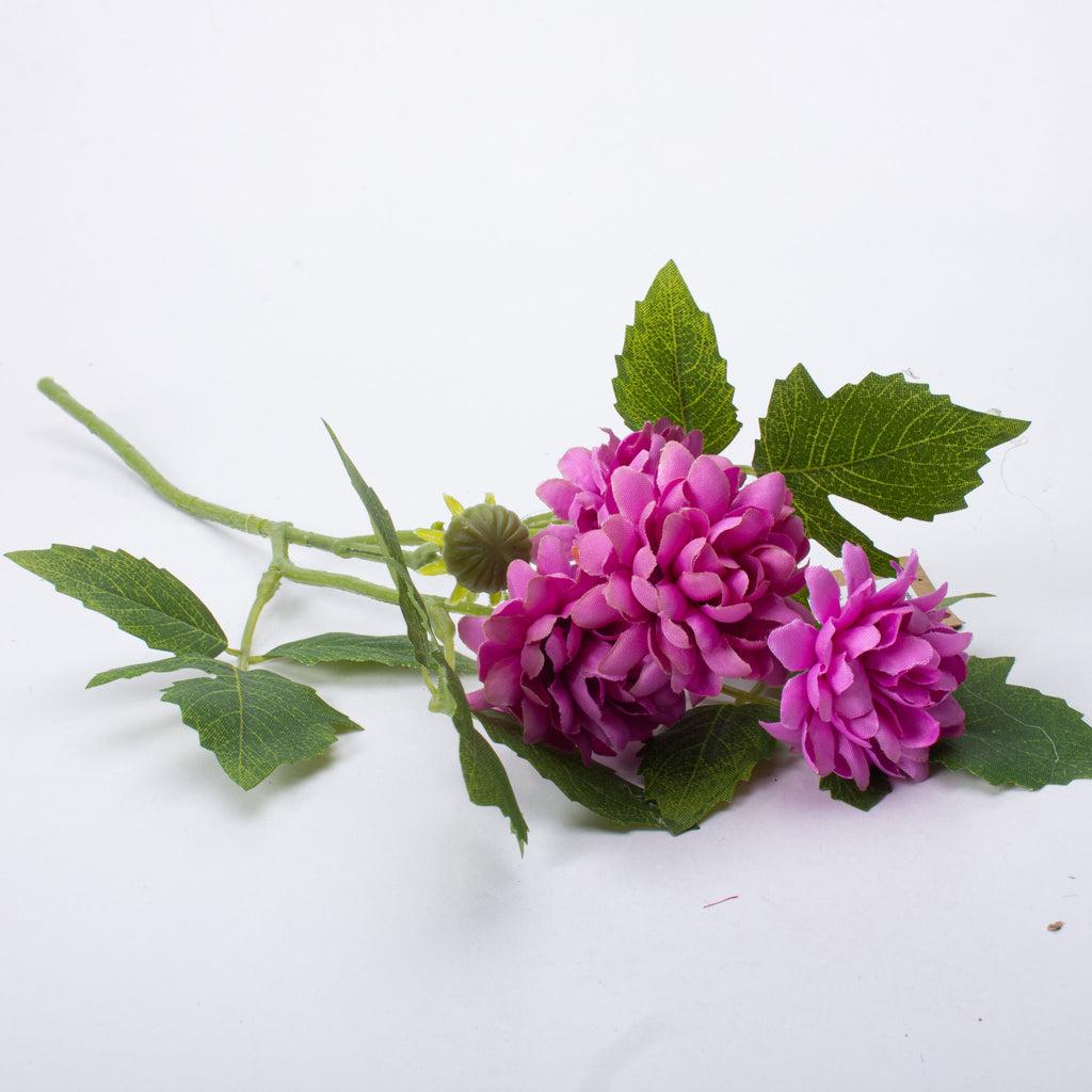 Artificial Flower Dahlia 16cm Purple 1pc