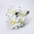 Artificial Flower Dahlia 28cm White 1pc
