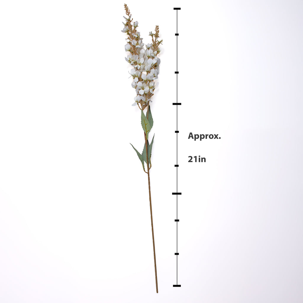 Artificial Flower Cherry Blossom 94cm White 1pc