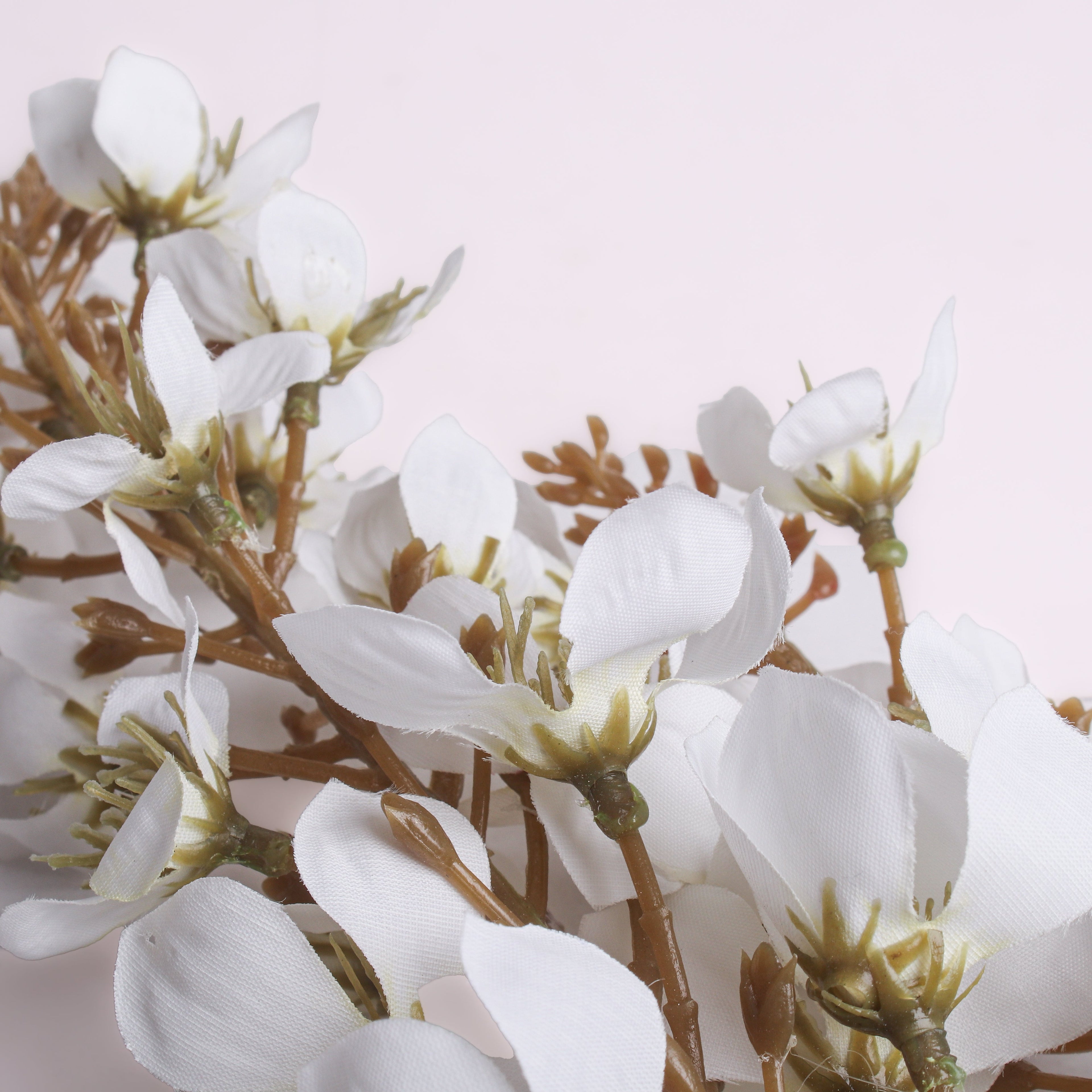 Artificial Flower Cherry Blossom 94cm White 1pc