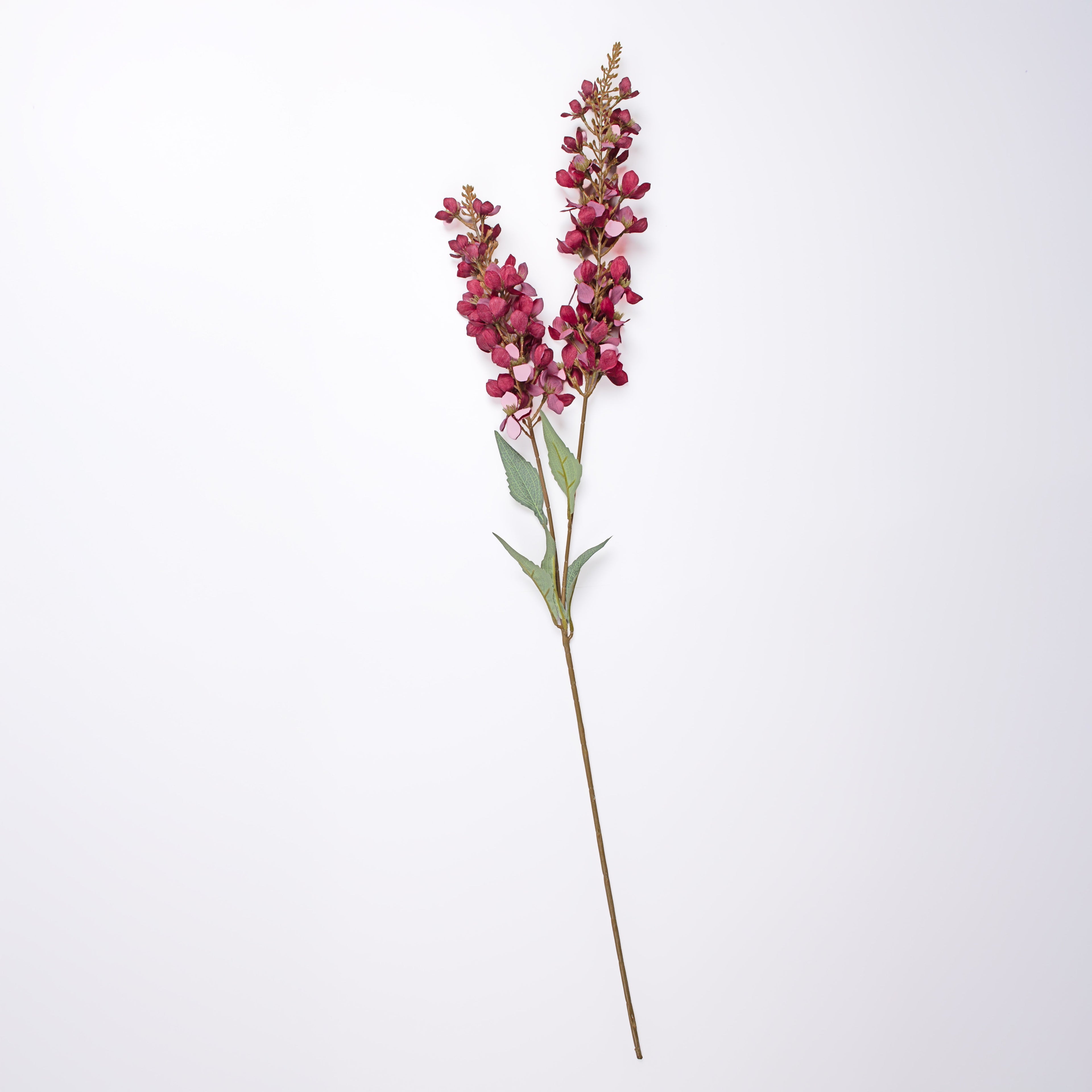 Artificial Flower Cherry Blossom 94cm Maroon 1pc