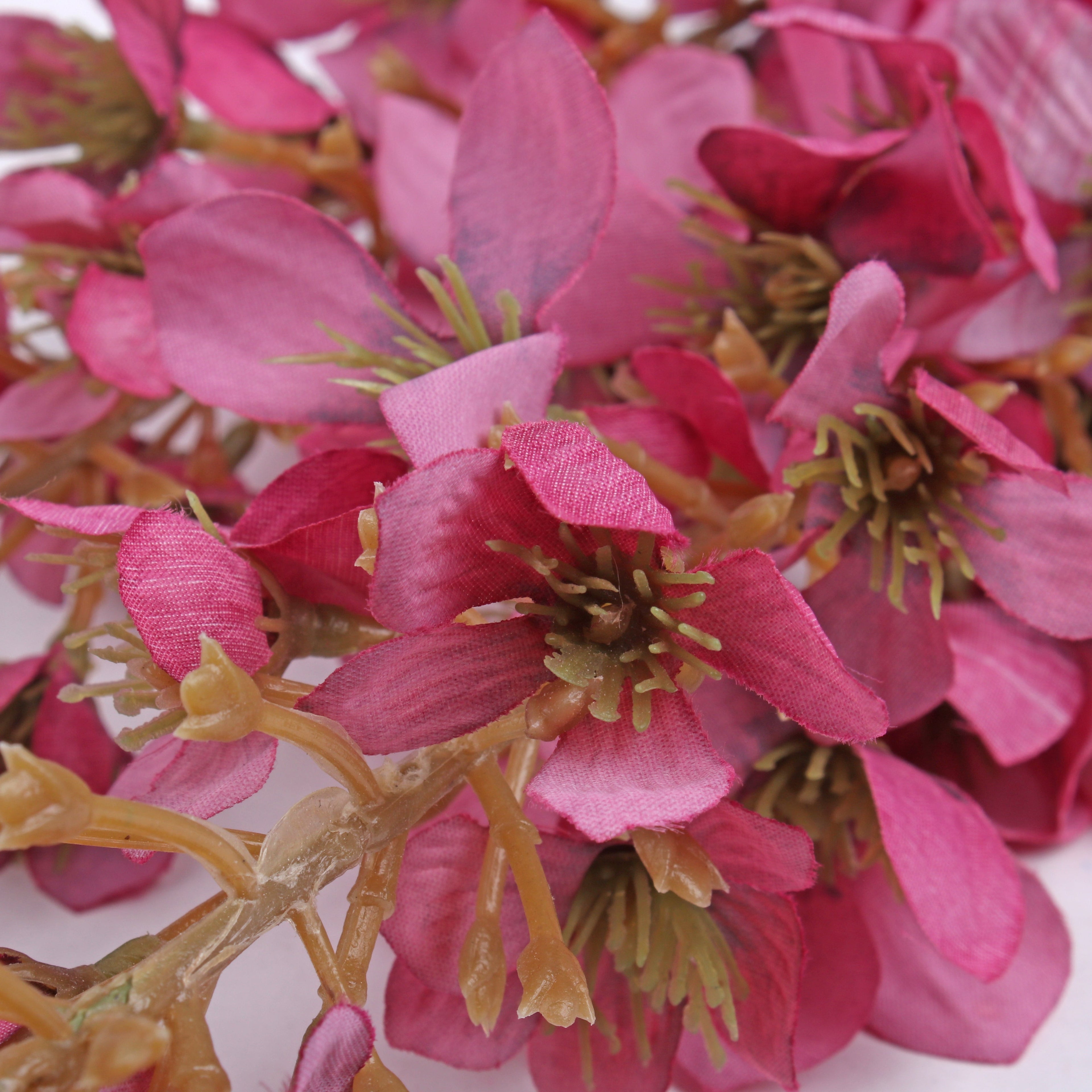 Artificial Flower Cherry Blossom 94cm Maroon 1pc