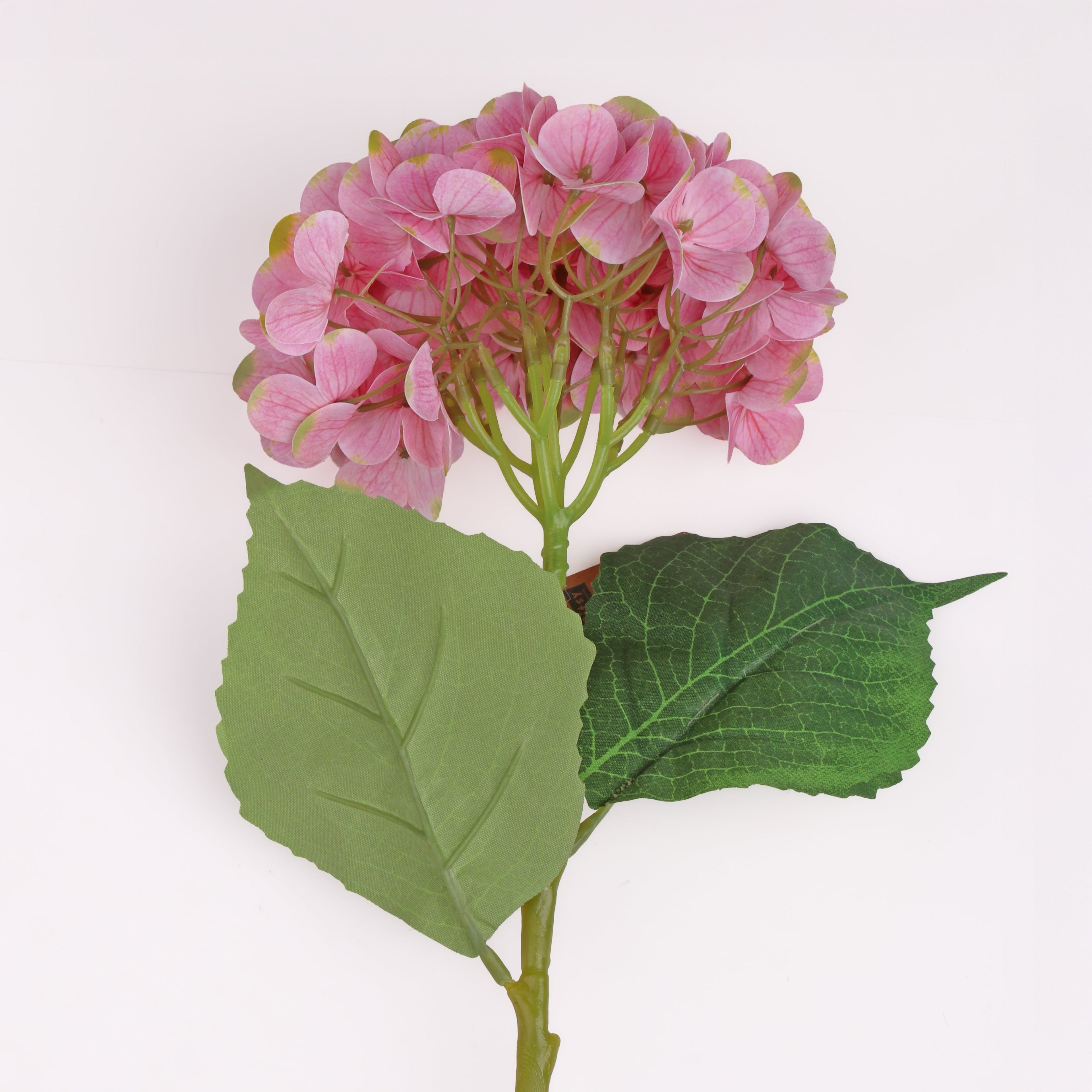 Artificial Flower Hydrangea 16cm Pink 1stem