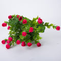 Artificial Flower Mini rose 8cm Red 1 Bunch