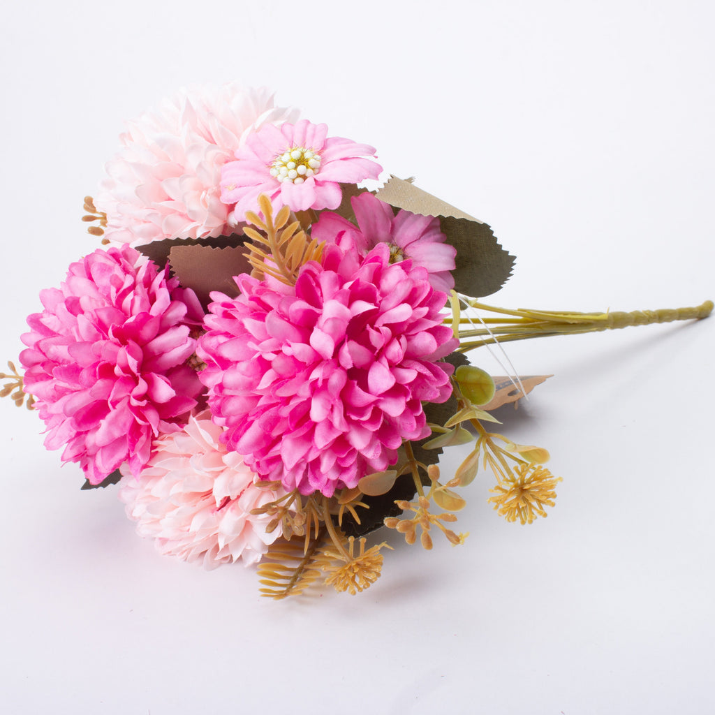 Artificial Flower Dahlia 12inch Pink 1 Bunch
