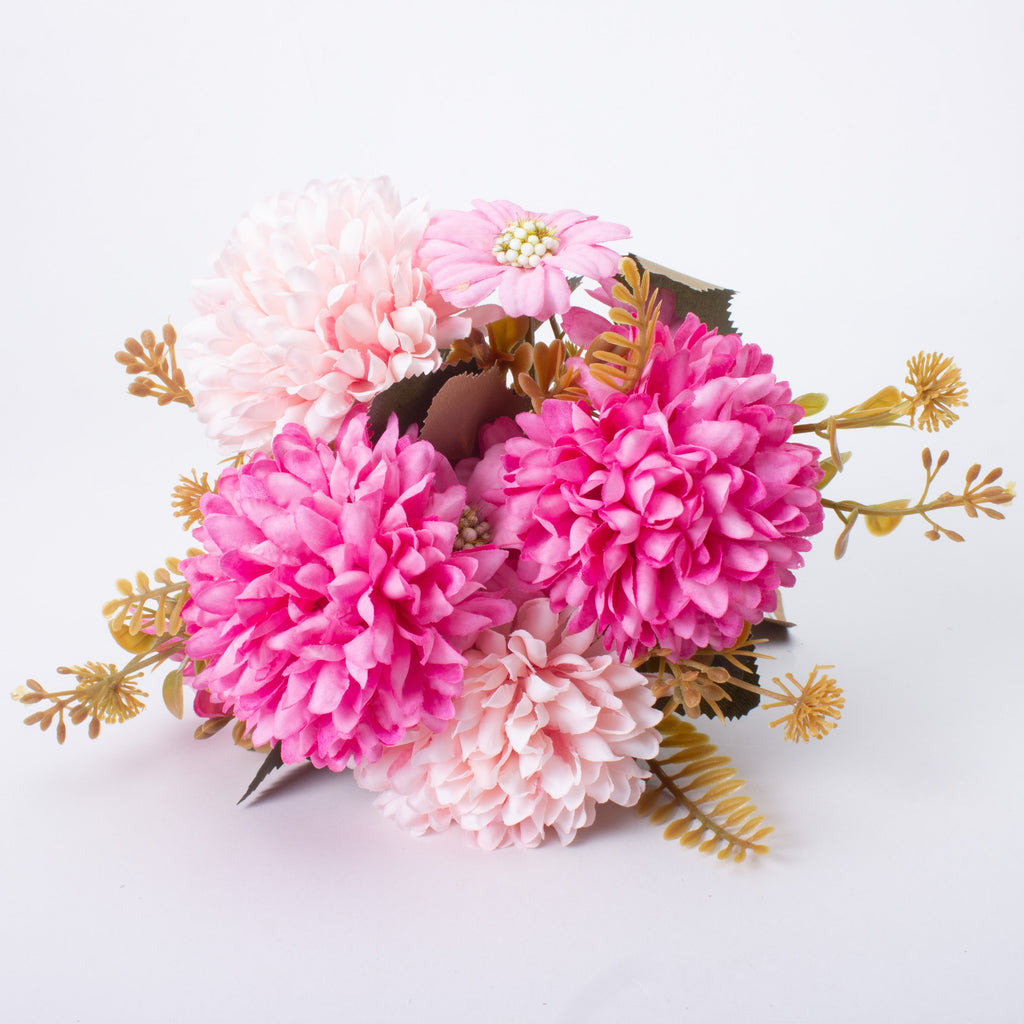 Artificial Flower Dahlia 12inch Pink 1 Bunch