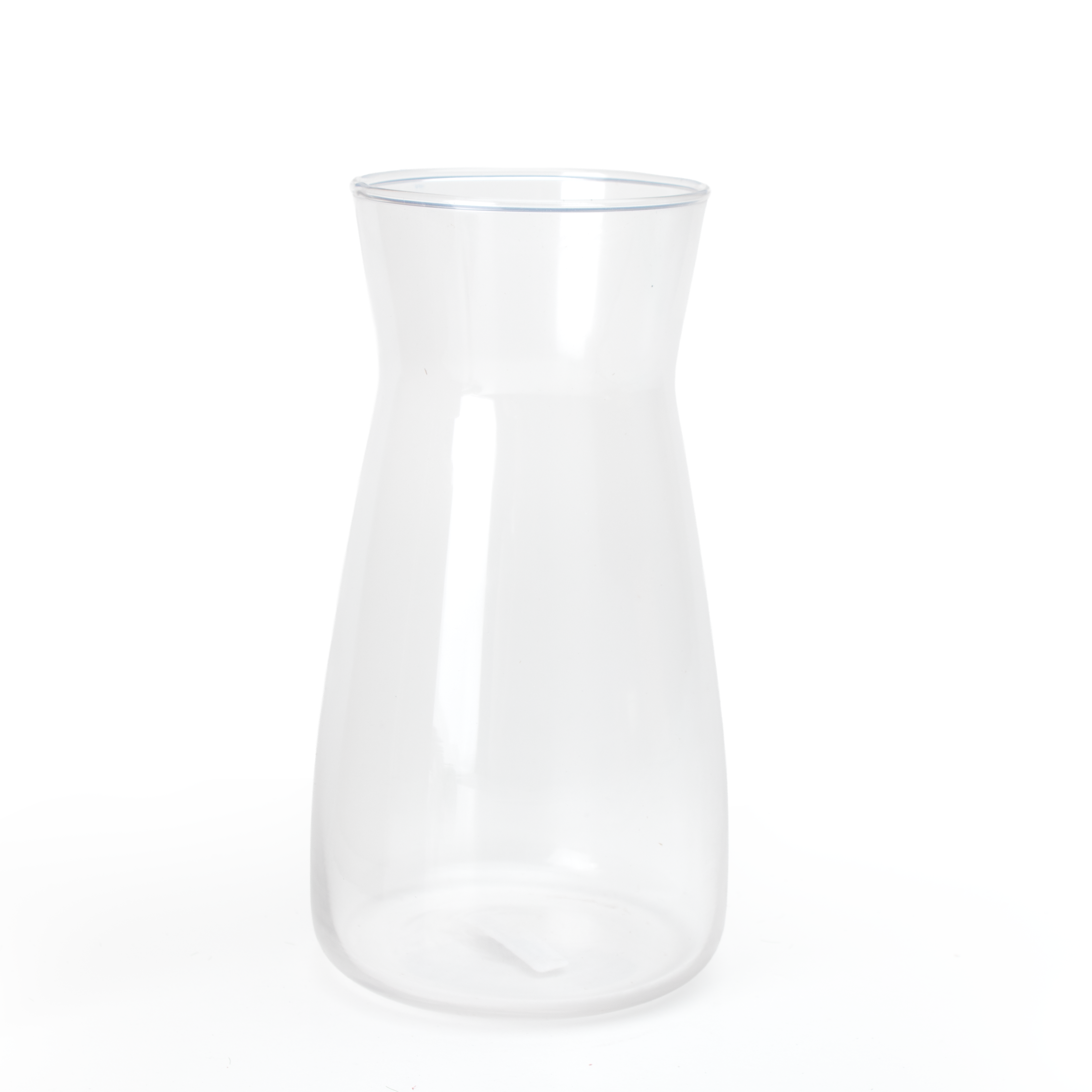 Crystal Glass Candle Holder Carafe Transparent 10 X 19.5cm 1pc IB
