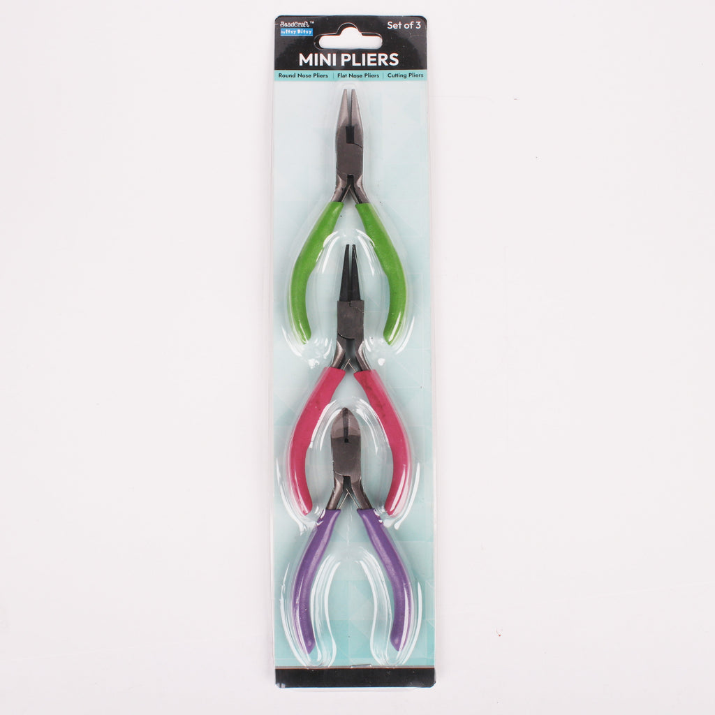 Jewelry Pliers Set 4.5`` 3Pc Blister Ib