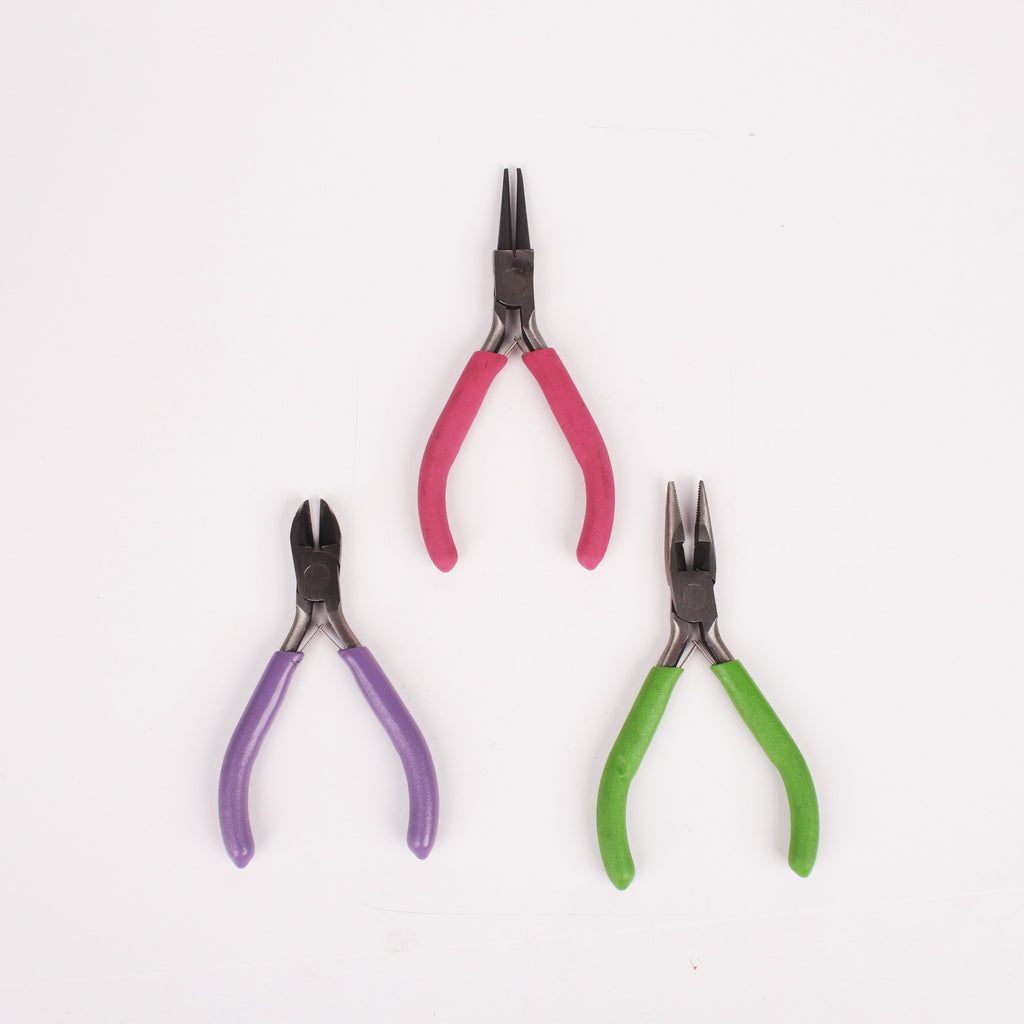 Jewelry Pliers Set 4.5`` 3Pc Blister Ib