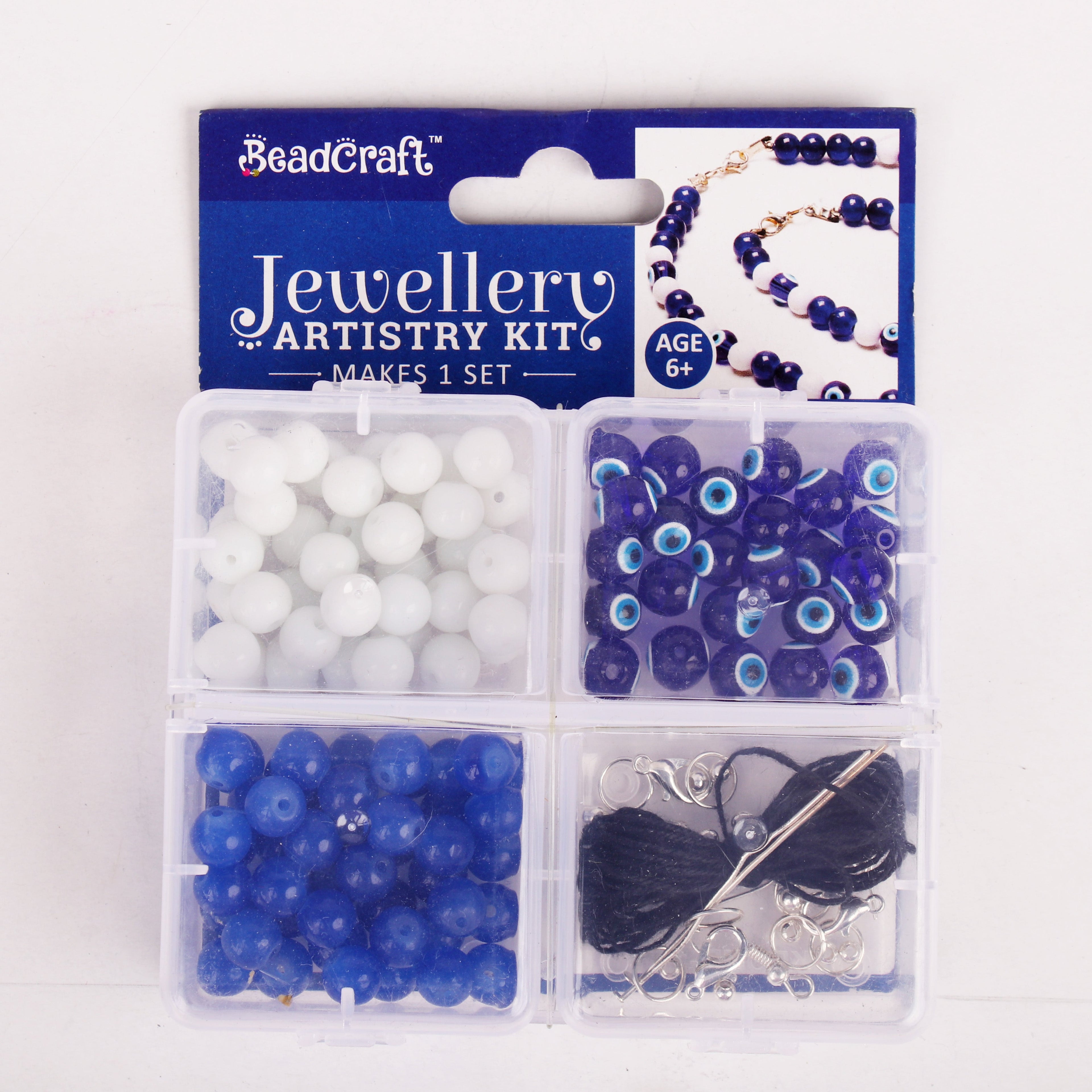 Jewellery Artistry Set Evil Eye 4 Cavity Box