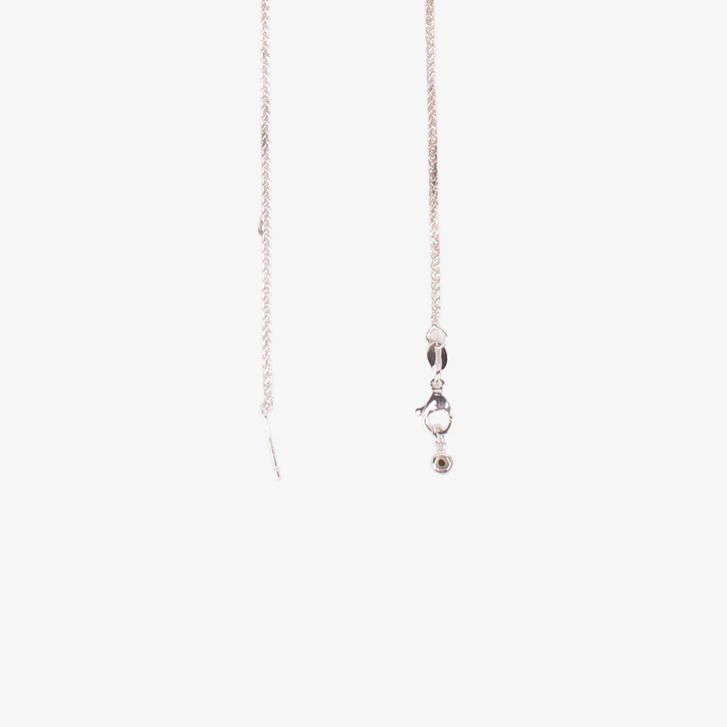 Ready-to-Wear Adjustable Wheat Chain Bracelet with Slider Clasp - Silver, Approx Thickness 1mm Length 19.05cm