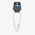 Ready-to-Wear Bracelet Cord With Clasp Lavender, Approx Thickness 1.5mm Length 25cm
