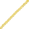 Crackle Glass Beads Citrine 8mm 35 Beads 1string