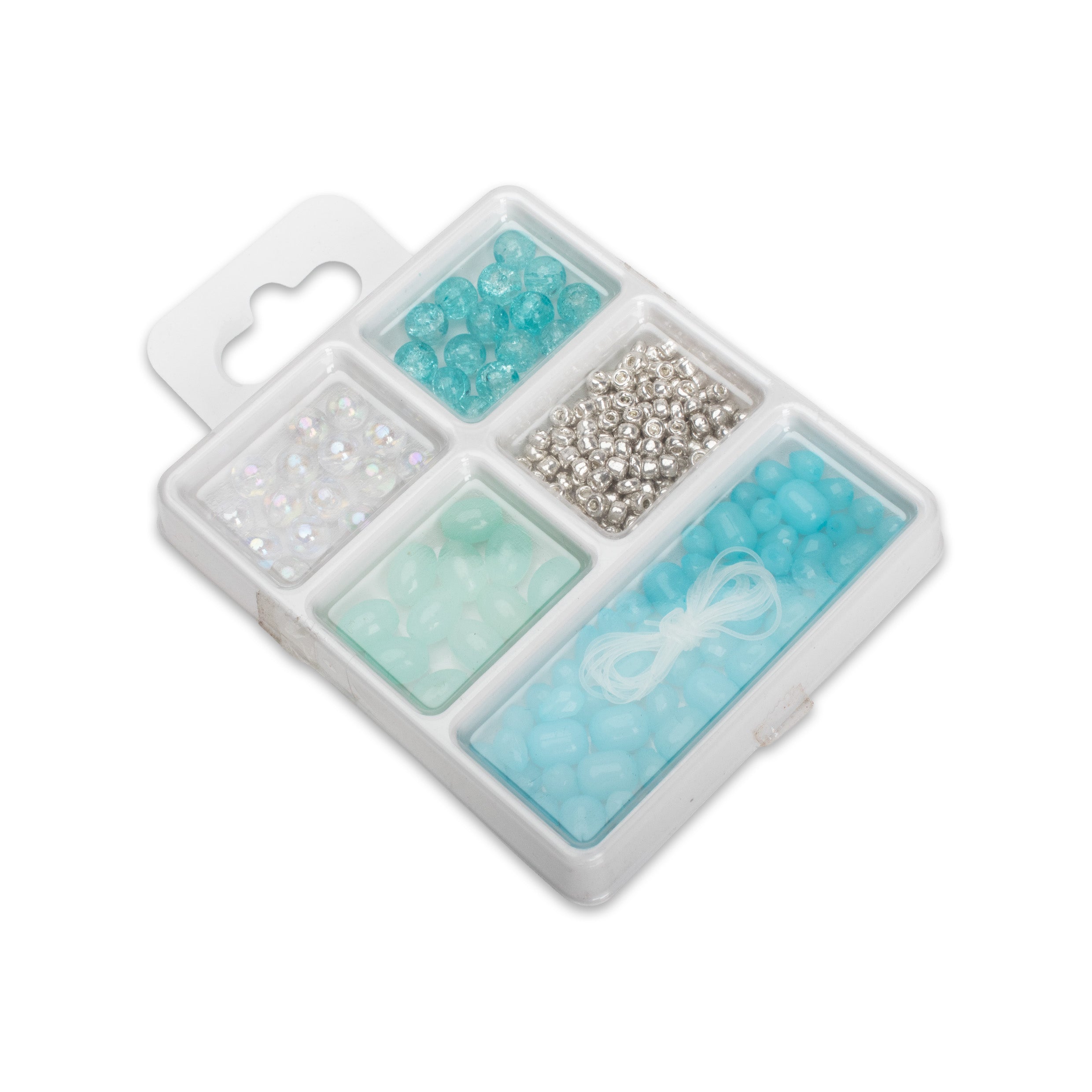My Bead Studio Bracelet Making Kit Aqua Dream 5 Compartments Blister
