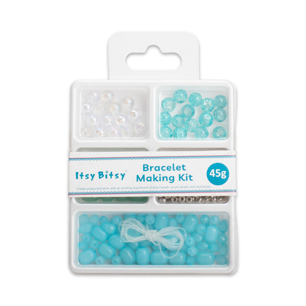 My Bead Studio Bracelet Making Kit Aqua Dream 5 Compartments Blister