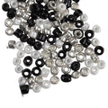 My Bead Studio Seed Beads Black & White 30gm 1PC