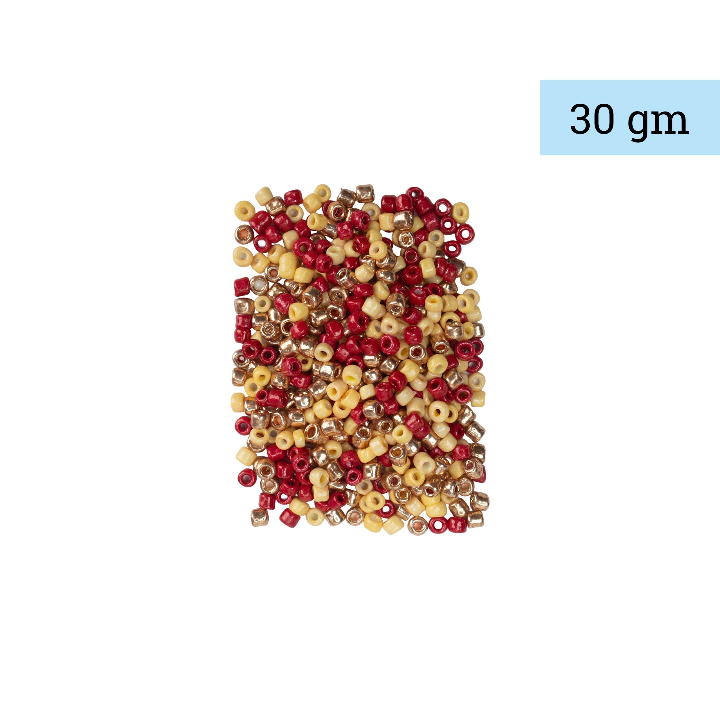 My Bead Studio Seed Beads Cherry Lemon 30gm 1PC