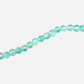 Glass Bead Round Dual Tone Teal 8mm 35beads 1string
