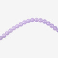 Glass Bead Round Purple 8mm 35beads 1string