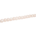 Glass Bead Round Light Peach 8mm 35beads 1string