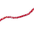 Fire Polished Beads Rainbow Crystal 6mm Dark Red 1string