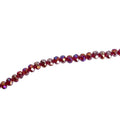 Fire Polished Beads Rainbow Crystal 6mm Crystal Amethyst 1 string