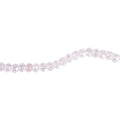 Fire Polished Beads Rainbow Crystal 6mm Pink Diamond 1 string