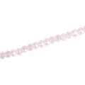 Fire Polished Beads Rainbow Crystal 8mm Pink Diamond 1 string