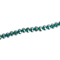 Fire Polished Beads Rainbow Crystal 8mm Teal 1 string