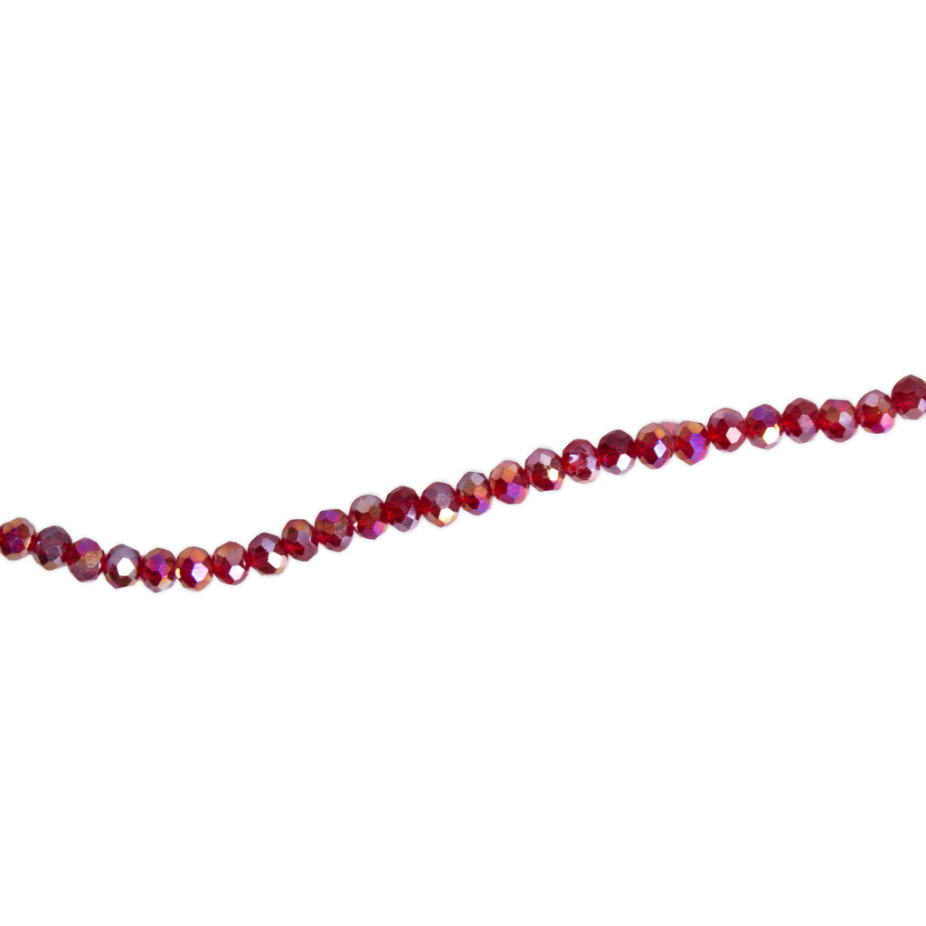Fire Polished Beads Rainbow Crystal 2mm Rainbow Amethyst 1 string