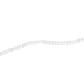 Fire Polished Beads Opaque Crystal 4mm White 1string