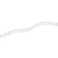 Fire Polished Beads Opaque Crystal 6mm White 1 string