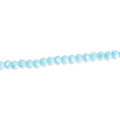 Fire Polished Beads Opaque Crystal 6mm Turquoise 1string