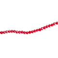 Fire Polished Beads Opaque Crystal 4mm Ruby Red 1 string