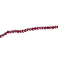 Fire Polished Beads Opaque Crystal 4mm Dark Red 1 string