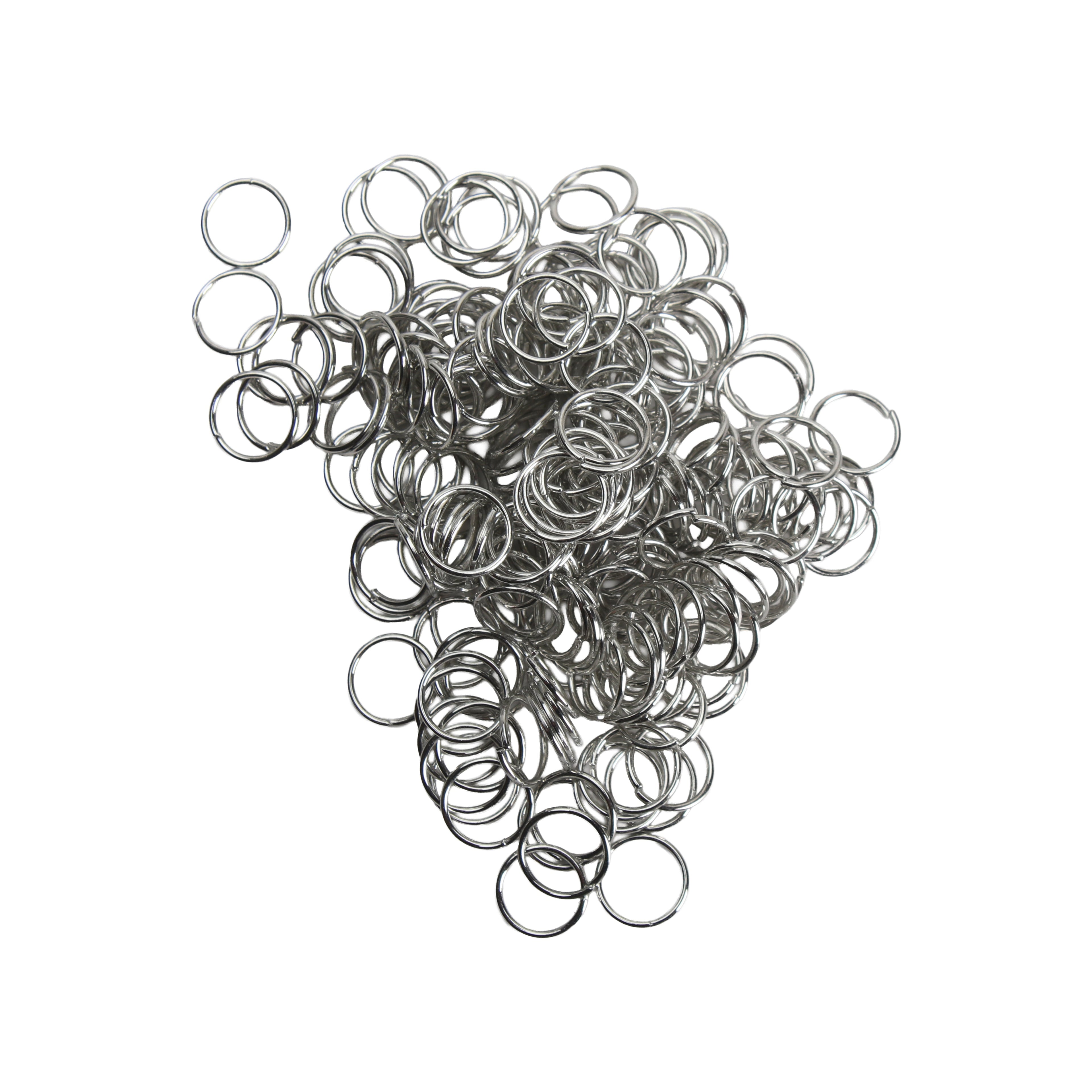 Jewellery Findings Jump Ring Open Nickel 8mm 15gm
