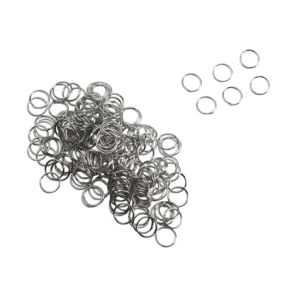 Jewellery Findings Jump Ring Open Nickel 8mm 15gm