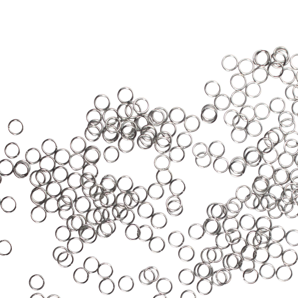 Jewellery Findings Jump Ring Open Silver 8mm 15gm