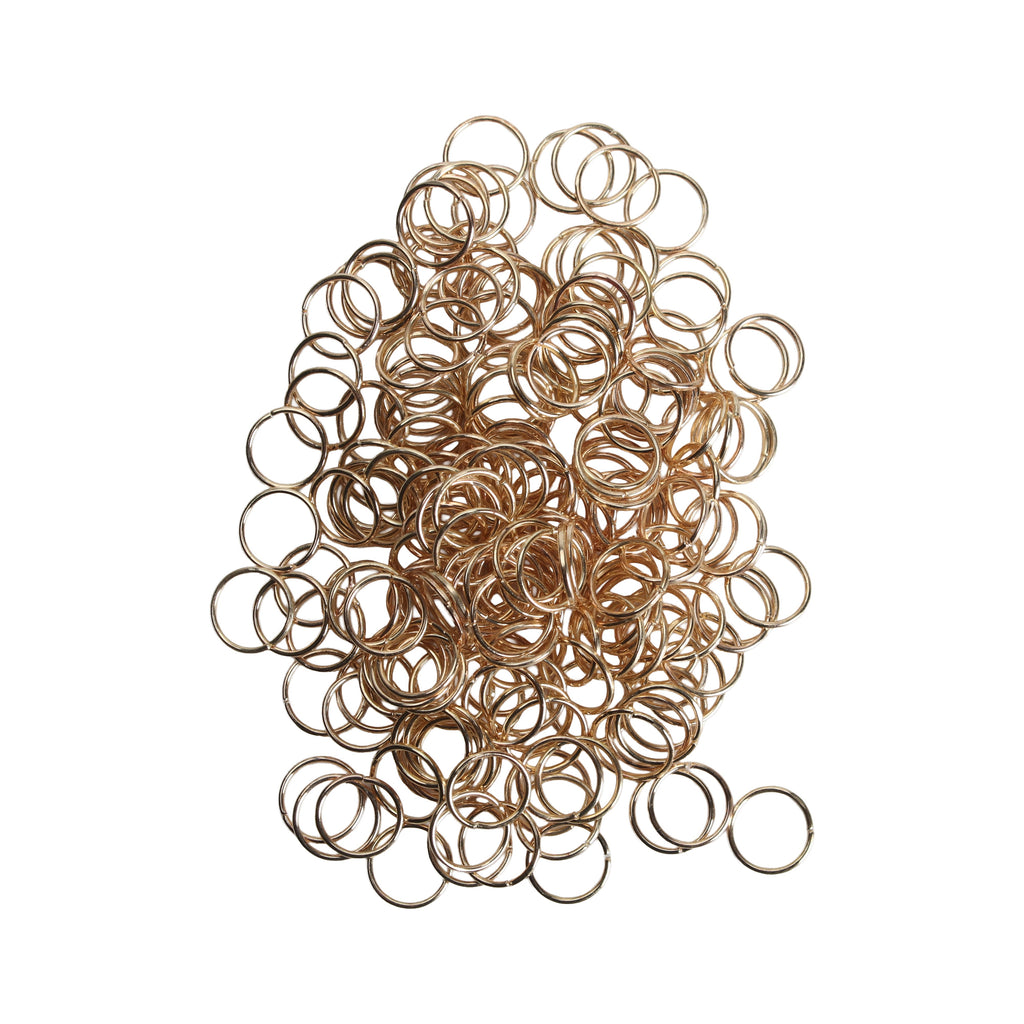 Jewellery Findings Jump Ring Open Gold 8mm 15gm