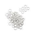 Jewellery Findings Jump Ring Open Silver 10mm 15gm