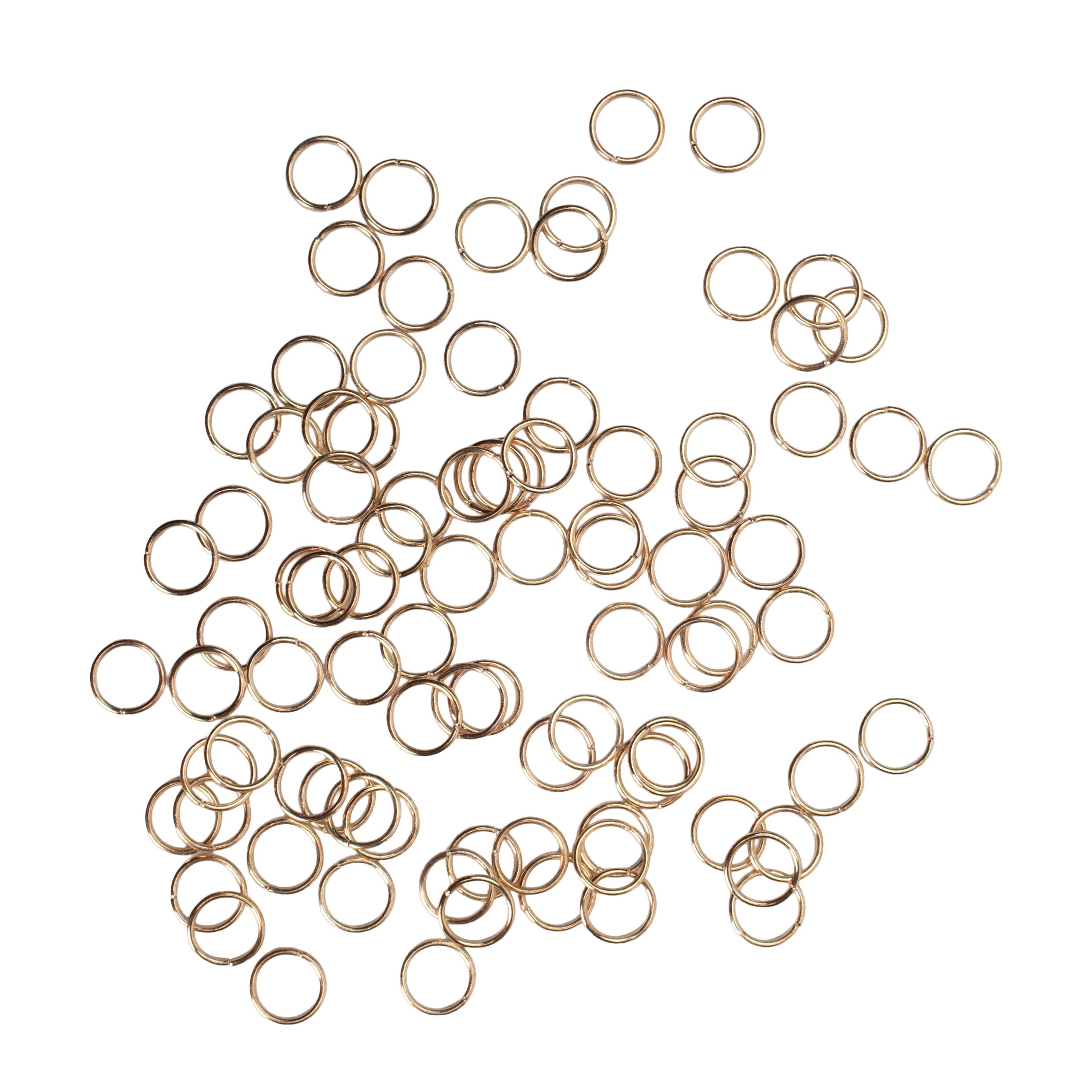 Jewellery Findings Jump Ring Open Gold 10mm 15gm