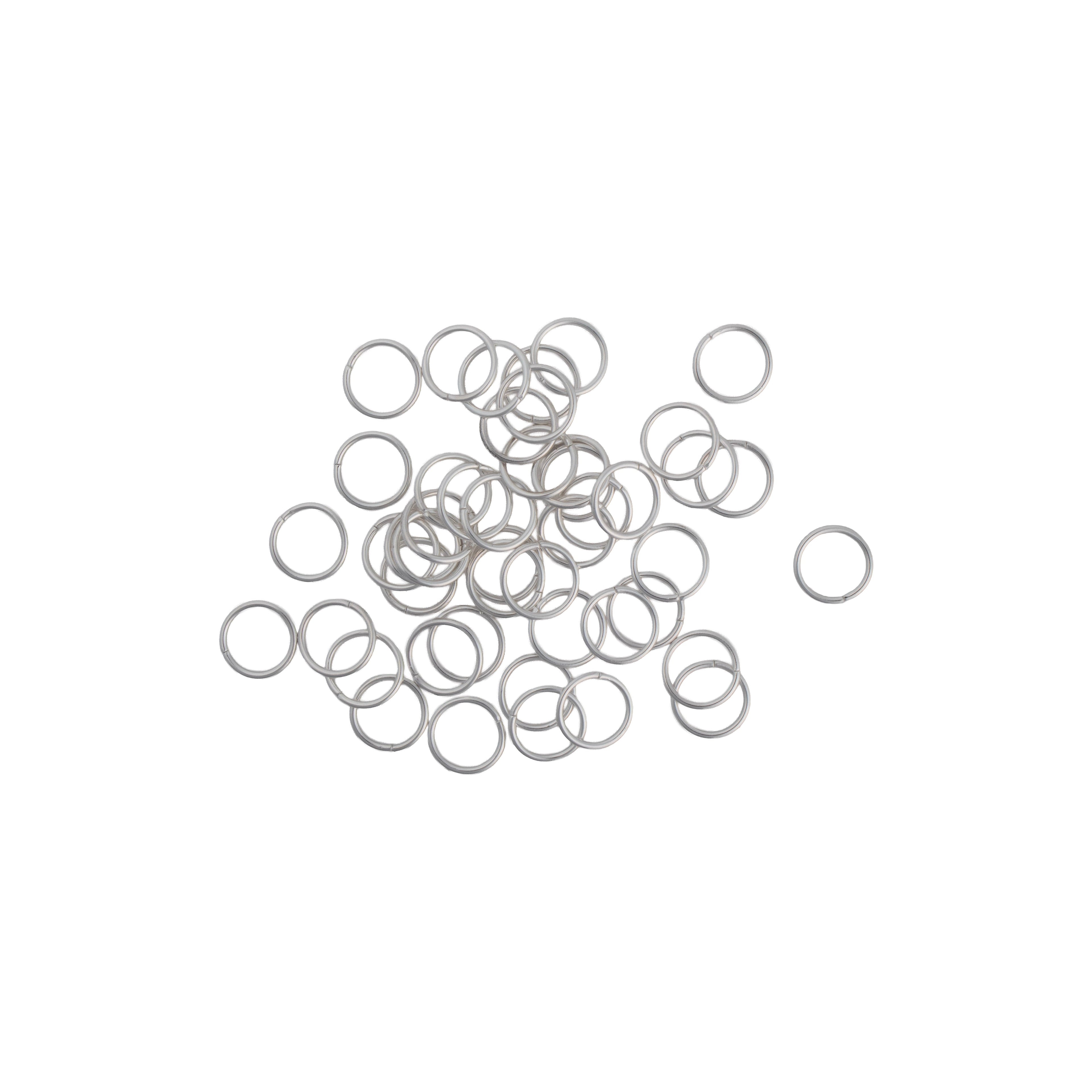 Jewellery Findings Jump Ring Open Silver 12mm 15gm