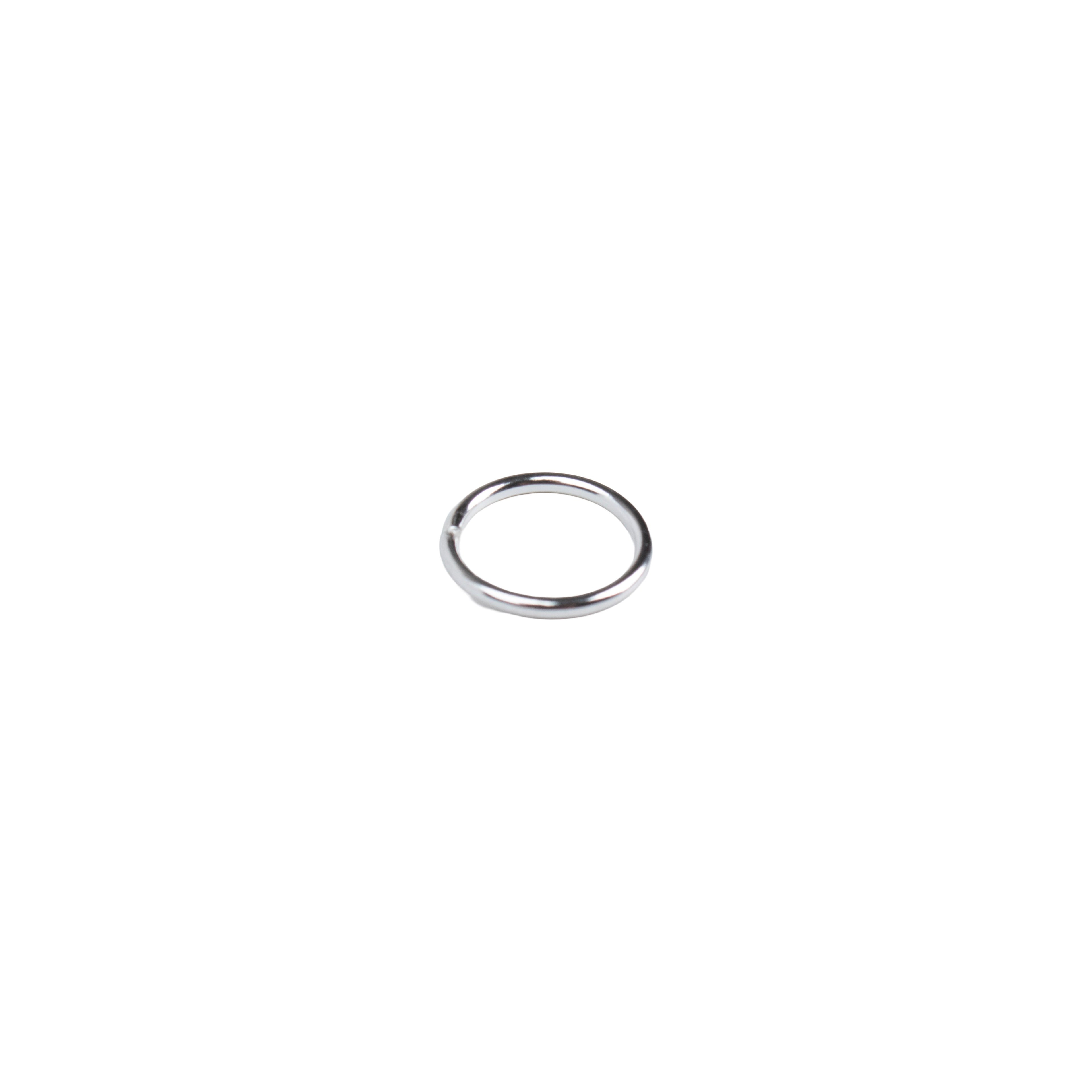 Jewellery Findings Jump Ring Open Silver 12mm 15gm